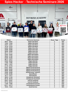 Spies Hecker Technische Seminare 2026