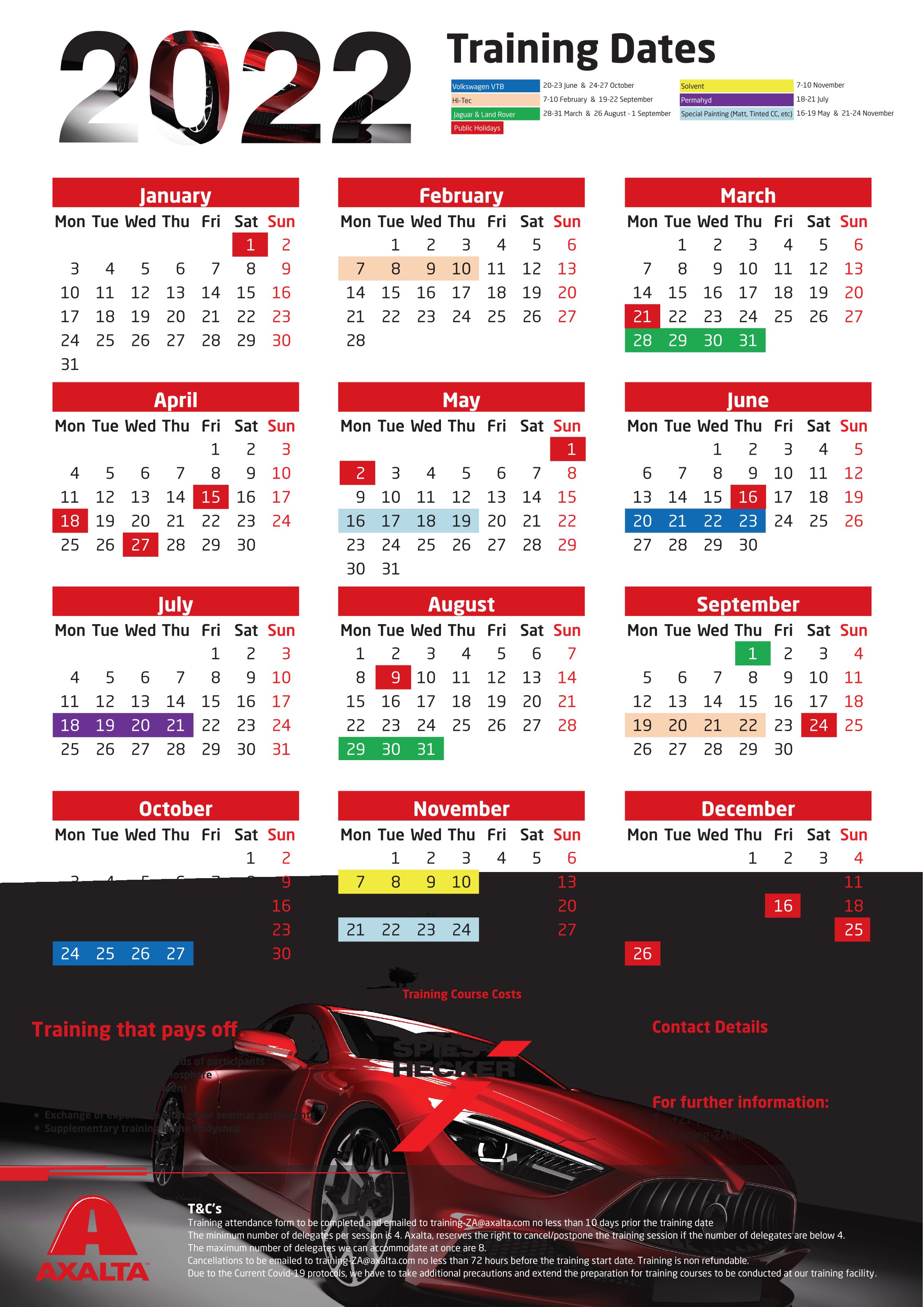 Training Calendars 2022.cdr