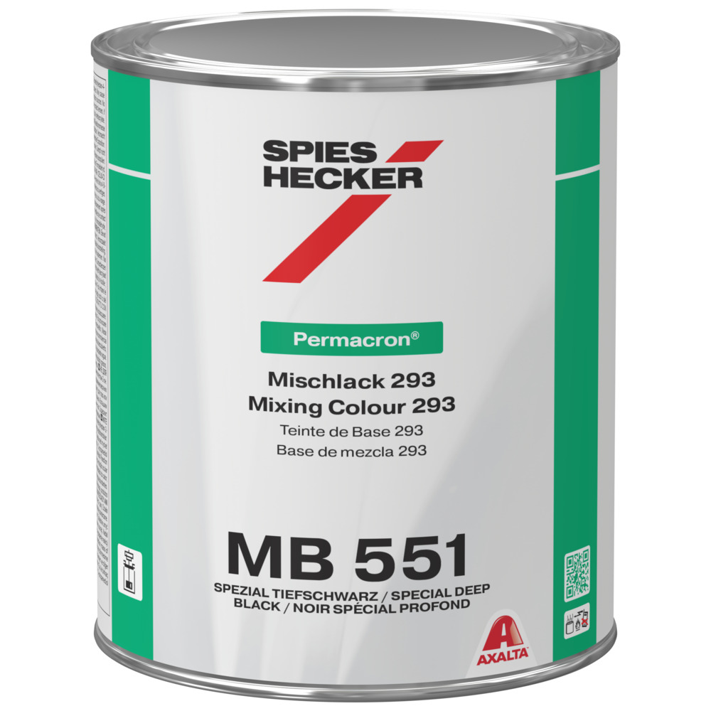 Permacron® Mixing Colour 293 MB 551 special deep black