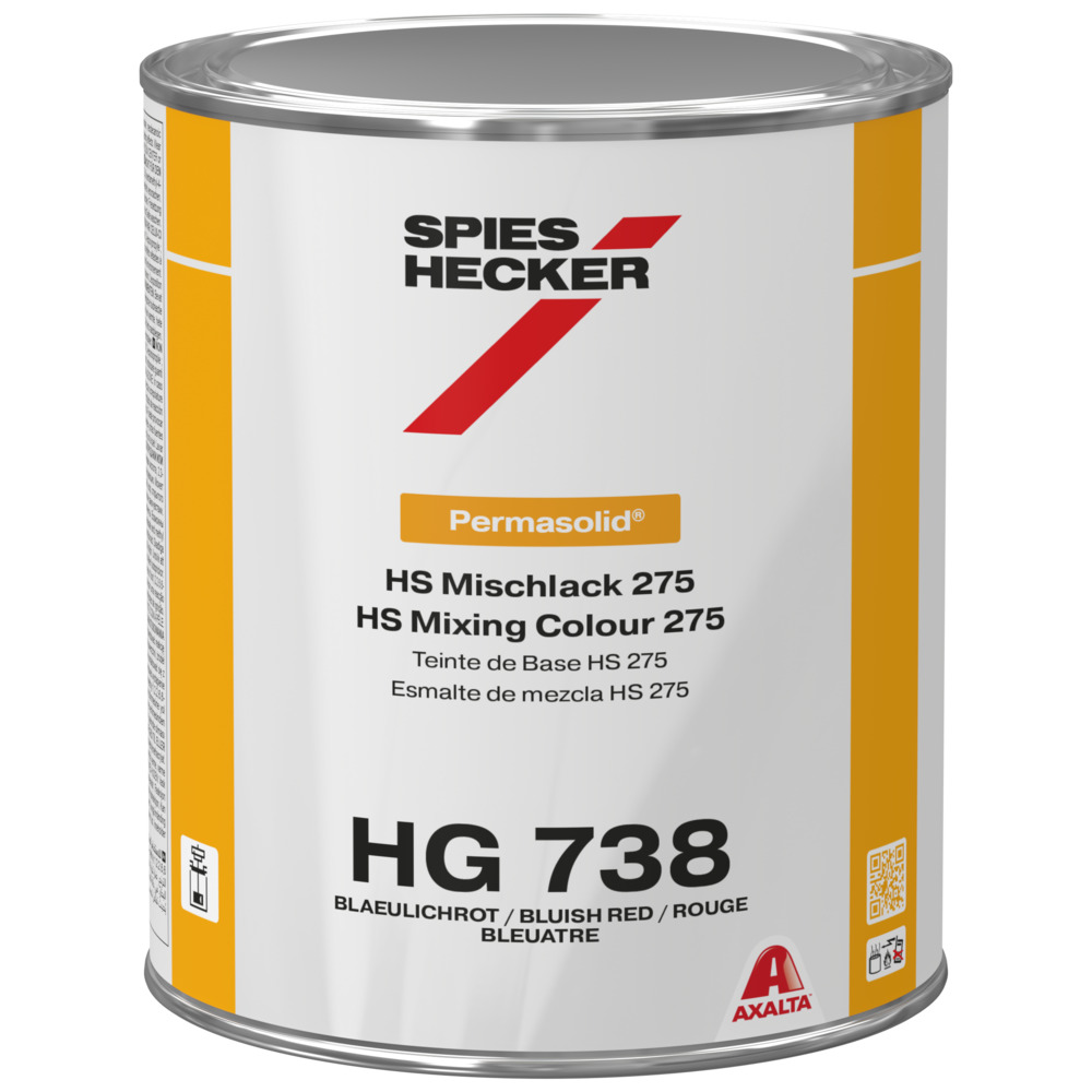 Permasolid® HS Mischlack 275 HG 738 bläulichrot