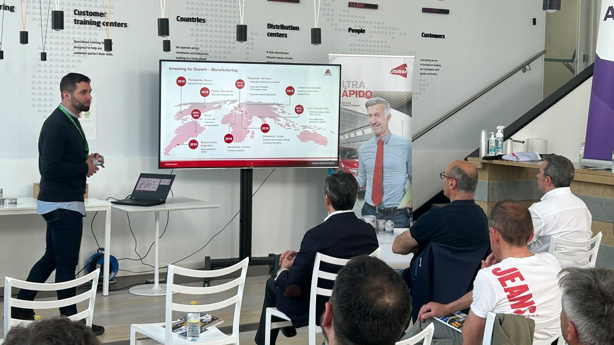 Axalta Refinish ha presentado en Asturias sus novedades en formación