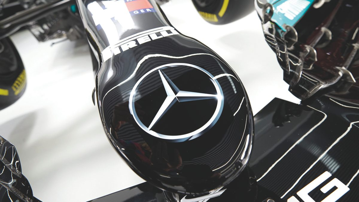 Spies Hecker Mercedes AMG Petronas Formula One Team new livery
