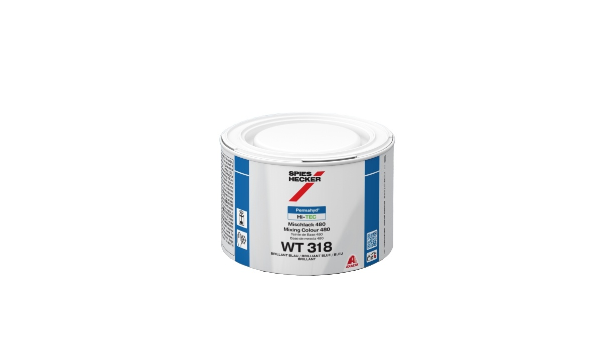 Spies Hecker Permahyd HiTEC Mixing Colour 480 WT 318 Brilliant Blue