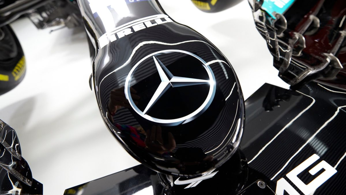 Spies Hecker Mercedes AMG Petronas Formula One Team new livery 2021